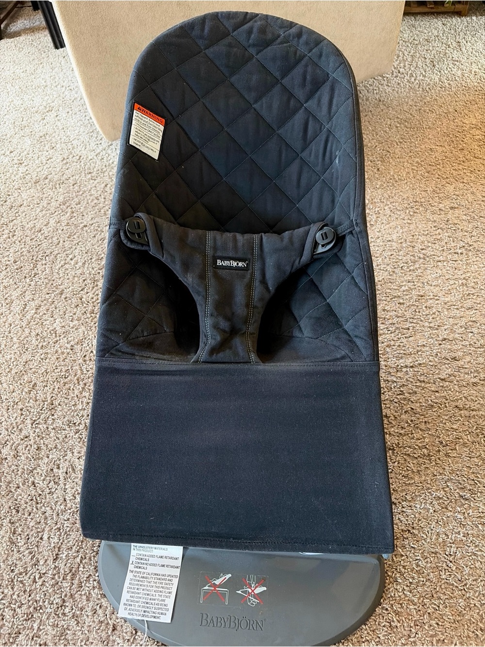 BabyBjorn Black Bouncer